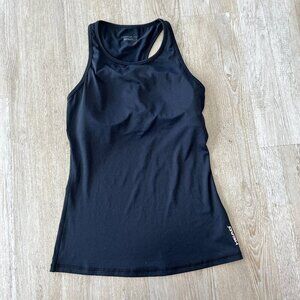 Womens Head Black Athletic Workout Tank Top - M